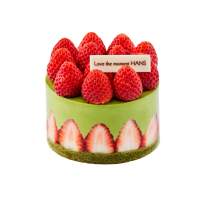 한스케익 말차 스트로베리 프레지에